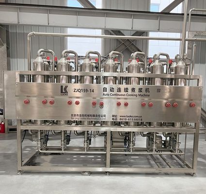 Automatische verwarmings- en kookmachine voor de productie van sojamelk / sojamelk