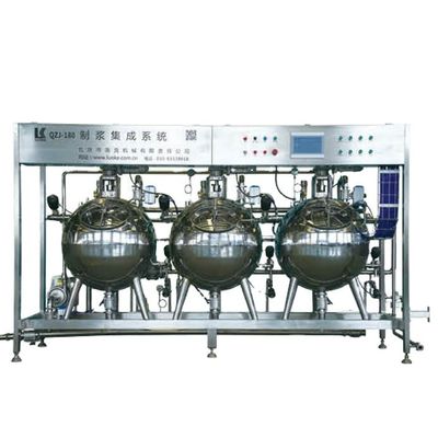Upgrade naar een grootschalige automatische sojamelkbereidingsmachine voor 300 kg tofuproductie