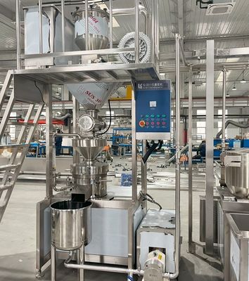 Voedsel- en drankenwinkels 380V automatische roestvrijstalen sojamelkmaker met maalfunctie