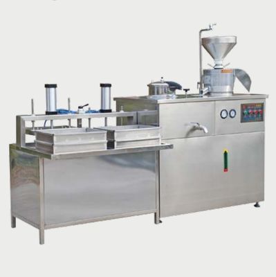 Automatische tofu-machine met hoge productiviteit voor winkels voor voedingsmiddelen en dranken
