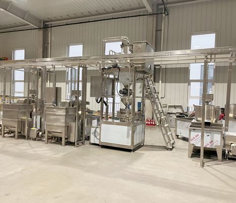 Voedsel- en drankenwinkels 380V automatische roestvrijstalen sojamelkmaker met maalfunctie