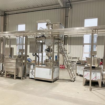 Commerciële tofu-machine met een capaciteit van 220 kg en een zelfmalende sojamelkfunctie