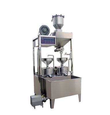 Productie van tofu Met deze tofu-machine maken eindproducten tofu