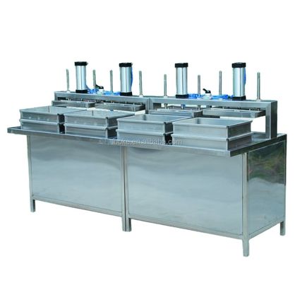 Pneumatische persmachine voor bonenkoek Tofu-pers voor het verwerken Soorten bonen