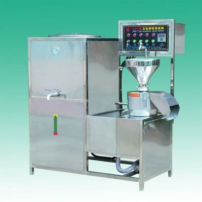 Productieve sojamelkmachine van roestvrij staal met een zelfloskoppelende slijpmachine
