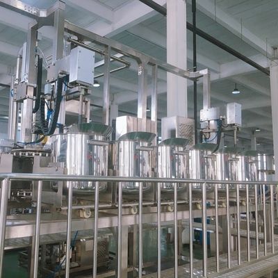 Tokan 300 KG Automatische roestvrijstalen tofu curdingsmachine voor efficiënte productie