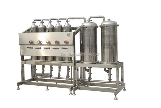 Automatische kookmachine voor het verwarmen van sojamelk/sojamelk met een capaciteit van 1000-5000 L/h